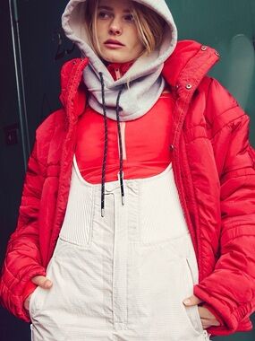 We The Free Shirr Enough Backpack Puffer Jacket